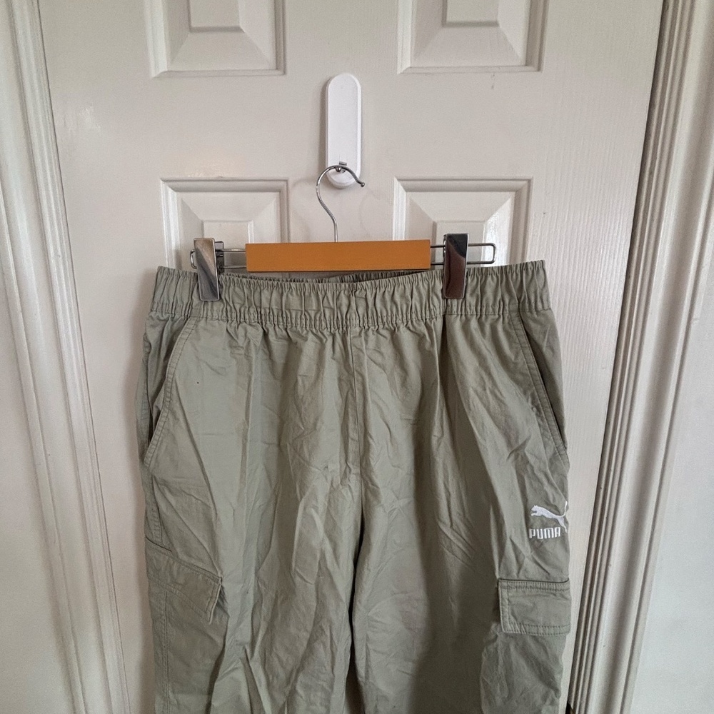 mens puma tan athletic pants + accepting offers - Picture 6 of 8